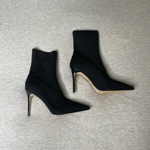 Saks Fifth Avenue Renvy Women's Tori Pointed Toe Sock Heel Boots